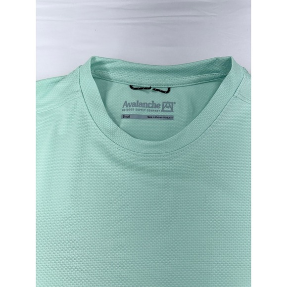 Avalanche Outdoor Supply Co. Men's Performance Long Sleeve Shirt - Mint Green - Picture 2 of 4